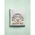 thumbnail image 3 of Emoji Country Club - Bear Emoji Members Graphic Women's Sweatshirt, 3 of 4