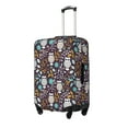 thumbnail image 2 of Haiem Forest Cute Owl Luggage Cover Printed Suitcase Covers for Luggage Elastic Washable Suitcase Protector Fits 18-32 Inch Luggage-Large, 2 of 9
