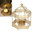 thumbnail image 1 of Linterna De Vela Vintage, Linterna De Vela De Metal Estilo Vintage Metal Gran Decoración Fuerte Durable Para El Hogar, 1 of 7