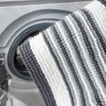 thumbnail image 4 of Phantoscope Soft Chenille Bathroom Rugs, 17 x 20 in and 20 x 30 in, Quick Dry, Non-Slip Backing, Dark Gray, 4 of 9