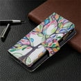 thumbnail image 5 of Dteck Case for Apple iPhone 13 6.1-inch,Magnetic Patterned Leather Zipper Card Holder Wallet Flip iPhone 13 6.1" Phone Case Kickstand Shockproof with Hand Strap Cover,Tree, 5 of 6
