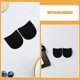 thumbnail image 3 of ADDHAT 4Ud Protector Talón Para Zapatos Caucho Durable Antideslizante Para Reparación De, 3 of 8