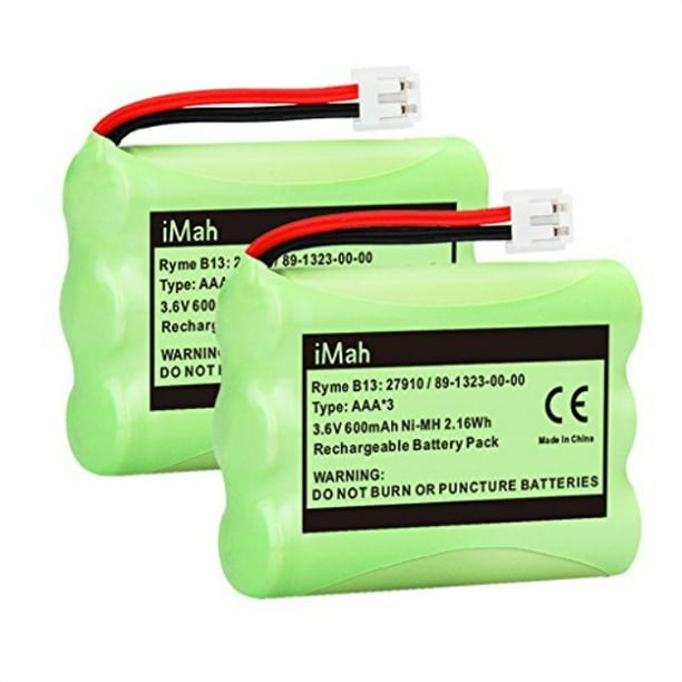 imah 27910 cordless phone battery pack compatible with at&t 89132300