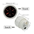 thumbnail image 3 of 7 Colors Backlight Car Marine Boat Water Level Gauge Oil Tank Fuel Level Indication For 0-190 Ohm 240-33 Ohm Fuel Sending Unit ,Easy Setup, 3 of 7