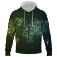 thumbnail image 1 of Sudadera con capucha y cremallera para hombre y mujer, con información inteligente 5G de IA, estilo hip hop, 2024, 1 of 6