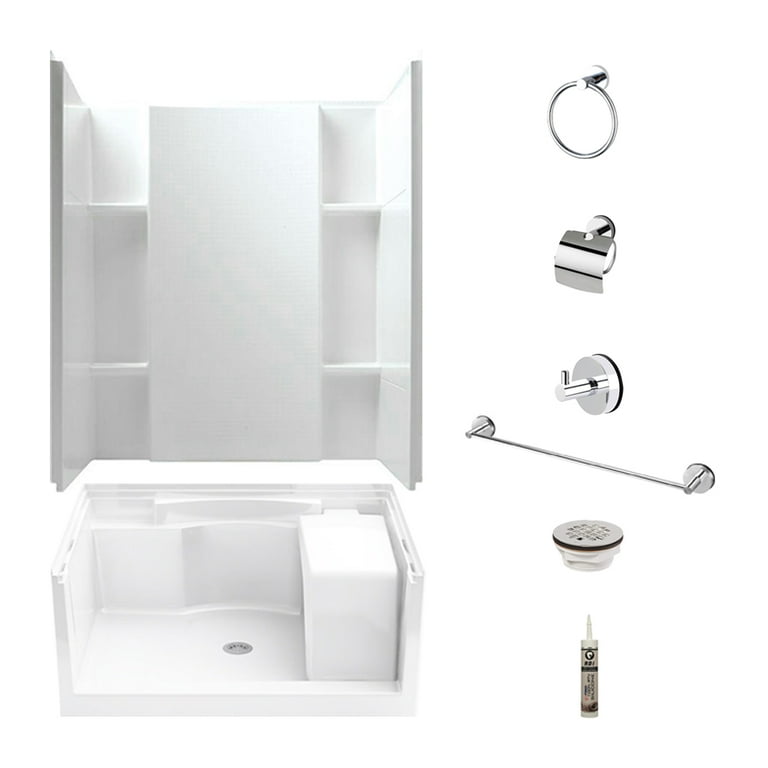 Sterling KSA 72280100 S Seated Shower Kit with Accessory Kit in