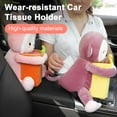 thumbnail image 4 of ZDM Car Tissue Holder, Multifunctional Car Trash Can and Storage Box Cute Tissue Box Creative Animal Tissue Holder Car Armrest Tissue Case C, 4 of 7