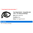 thumbnail image 2 of Turn Signal Switch - Compatible with 1970 - 1971 Mercury Montego, 2 of 2