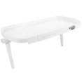 thumbnail image 1 of HEALEEP Étagère d'Angle pour Routeur Support de Rangement en Plastique Blanc Capacité de Charge Élevée 1Pcs, 1 of 8