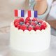 thumbnail image 5 of GOOHOCHY 200 palillos para cupcakes con la bandera de Francia, mini palillos para cócteles, 5 of 8