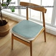 thumbnail image 3 of Injueey Cool Ice Pad Seat Mat Cojín para silla Estilo rústico Camping Picnic Lavable Oficina Sala de estar Suministros para el hogar al aire Decoración del hogar Verde oscuro, 3 of 6