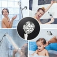 thumbnail image 6 of Handheld Shower Head Set with Hose, 6+1 Mode High Pressure Shower Head, Built-in Power Wash to Clean Tub, Tile and Pet, 360° Adjustable Shower Head Holder, 5 ft Watertight Stainless Steel Long Hose, 6 of 9