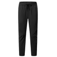 thumbnail image 2 of Yaoyar Men's Cooling Long Pants Ice Silk Quick Dry Breathable Lightweight Hiking Travel Outdoor Athletic Trousers, 2 of 9