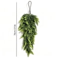 thumbnail image 3 of 28 Inch Christmas Norfolk Branches Wall Hanging Decoration, Upside Down Christmas Wreath for Front Door Home, 1 Pack, 3 of 7