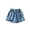 Blue, variant on Plus Size Womens Pajamas Pants Elastic Waist Solid Pocket Casual Short Sleepwear