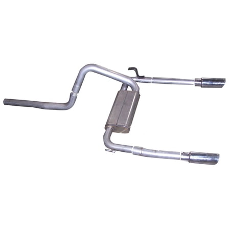 Cat-Back Dual Exhaust System, Aluminized Fits select: 2002 PONTIAC FIREBIRD FORMULA/TRANS AM, 1998-2002 CHEVROLET CAMARO Z28