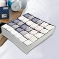 thumbnail image 2 of 30 Grids Folding Underwear Storage Box Divider Organizer Socks Container, 2 of 8