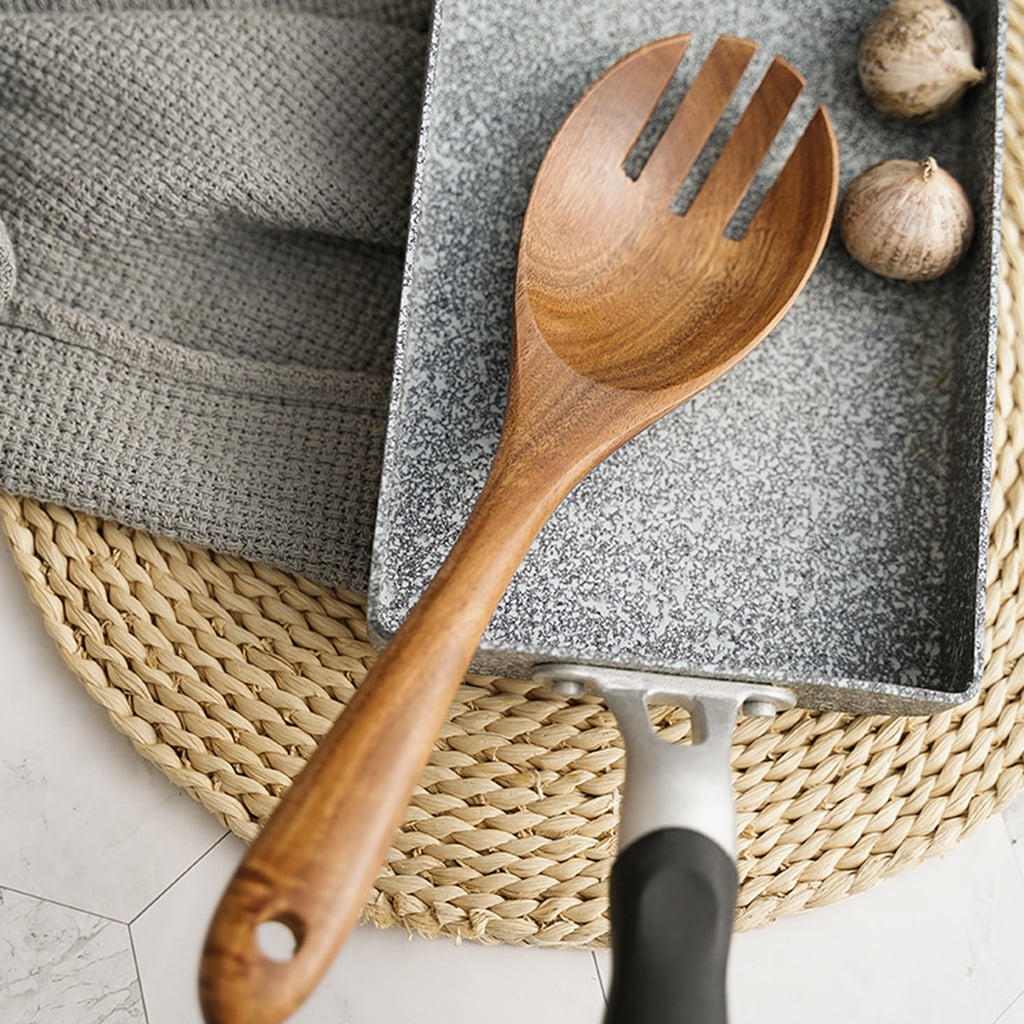 Maple Wood Spoon Set, 4-Piece Wooden Cooking Utensils With Durable - View #4