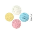 thumbnail image 3 of Hearth & Gear Colorful Paper Rope Cat Toy Set Features 4 Ideal For Interaction Cat Swing Bed Cat Teaser Cat Feeder Mat Mice Cat Dog Interactive for Boom Puppy Heartbeat Animal Cat Wheelchair Microchip, 3 of 6