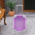 thumbnail image 4 of Mini maleta de viaje, caja de regalo, casa de juegos, juguete para niños, multiusos para bodas. Púrpura, 4 of 8