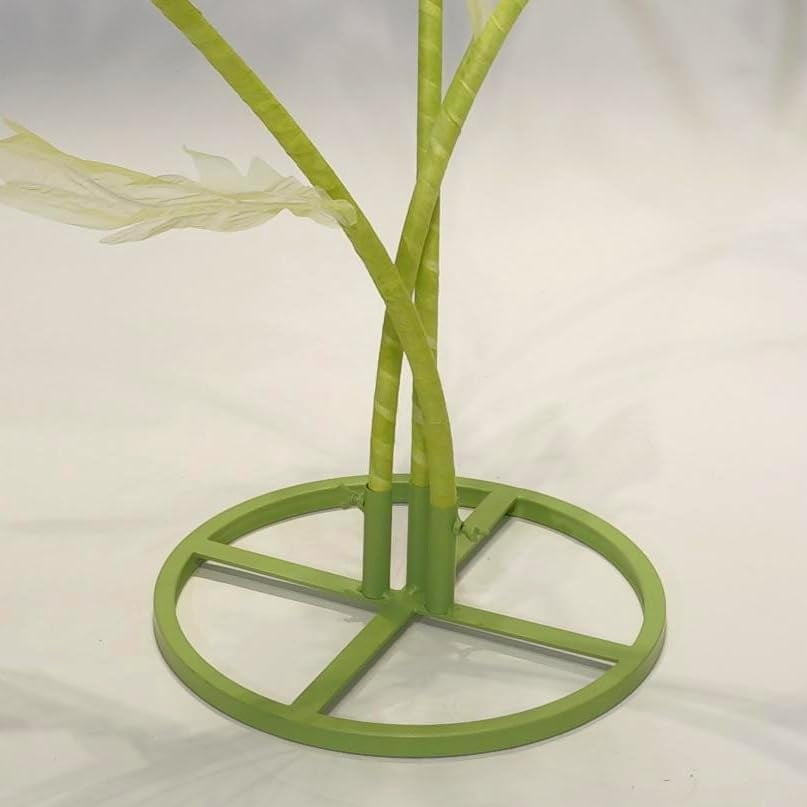 Silk Artificial Flowers, Tall Decorative Faux Stems for Home Decor, Wedding Centerpieces, Living Room Styling, Table Arrangements & Event Decorations (Yellow-Pink)