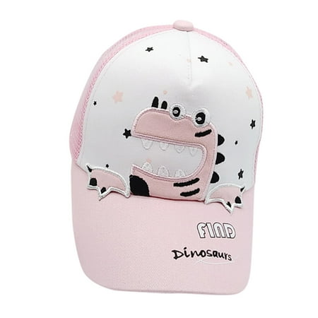 

Relanfenk Baby Hats Boy Letter Soft Cotton Dinosaur Sun Eaves Baseball Cap Sun Hat