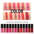 thumbnail image 5 of 09 Muestra de brillo de labios mate 12 colores Lápiz labial líquido resistente al agua Lápiz labial de larga duración Lápiz labial Cosméticos coreanos Maquillage Tslm1 esquí esquí Gafas de esquí, 5 of 5