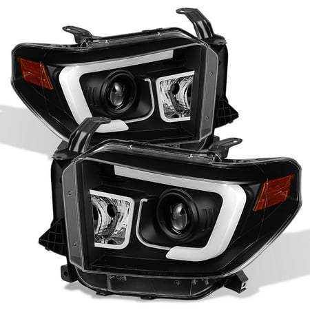 Fits 2014-2017 Tundra Sr/Sr5/Limited/Trd Pro Black DRL LED Projector