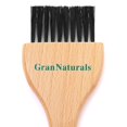 thumbnail image 1 of GranNaturals Cepillo para tinte de cabello - Aplicador de color de cabello - Aplicador de color de cabello con mango de madera natural y cerdas de nailon - Cepillo de teñido para una aplicación precis, 1 of 1
