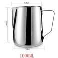 thumbnail image 2 of Huayishang Water Bottle Well Stainless Steel Milk Craft Coffee Latte Frothing Art Jug Pitcher Mug Cup , Kitchen Essentials Clearance Sale, 2 of 2