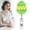 Green, variant on ZOURIH Retractable Badge Holder Easter Badge Reel Eggs Nurse Badge Reel Nursing Alligator Clip for Office Doctor Rn Women Man Name Id Card Tag Acrylic Accessories,