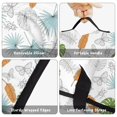 thumbnail image 6 of Colorful Butterfly Leaf Pattern Teens Toddler Nap Mat with Pillow, Sleeping Mat Bag for Preschool Daycare 60"x20", 6 of 6