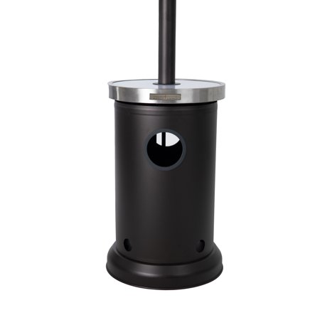 Fire Sense - Aspect Living Patio Heater with LED Table - Black