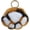 style 2, variant on 1 Style 2 Cute Rex Rabbit Cat's Paw Plush Keychains Kawaii Bag Charm for Women