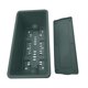 thumbnail image 3 of Maceta de siembra de hortalizas | Maceta de flores de plástico | Comedero rectangular interior y exterior | Caja de balcón en el alféizar de la ventana con orificios de drenaje y bandeja | Ligero, 3 of 3