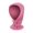 Pink, variant on Brown Scarfs Scarf Knitted Hooded Scarf Winter Knit Cap Warm Beanie Hat for Women