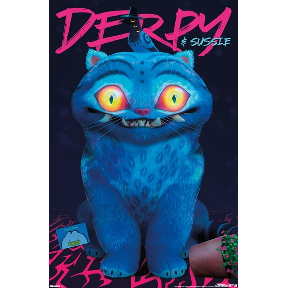 Netflix KPop Demon Hunters (2025) - Derpy & Sussie Wall Poster, 22.375" x 34"