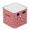 thumbnail image 1 of Mini altavoz portátil colorido crack caja de luz LED altavoz sonido Micro soporte pequeño cubo tarjeta SD/TF Eigraketly EL017246-02, 1 of 4
