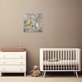 thumbnail image 3 of ZHONGYUTONG Bird Canvas Wall Art Grey and Yellow Painting Love Birds Picture Birds on Tree Branches Artwork for Bedroom Decor Framed (20.00" x 20.00"), 3 of 5