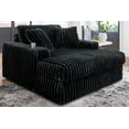 thumbnail image 3 of Signature Design by Ashley Midnight-Madness Onyx Oversized Chaise, 3 of 4