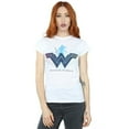 thumbnail image 2 of DC Comics Womens Wonder Woman Warrior Logo Cotton T-Shirt, 2 of 5