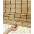 thumbnail image 5 of Chicology 31"W x 64"H Deer Cordless Bamboo Roman Shades, Natural Woven Wood, Light Filtering, Safe for Kids & Pets, 5 of 7