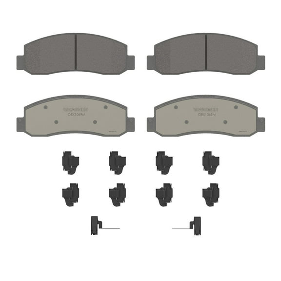 Wagner OEX OEX1069M Disc Brake Pad Set Premium Semi - Met