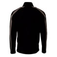 thumbnail image 2 of A4 Spartan Fleece Quarter Zip For Men in Black/Graphite | N4005, 2 of 3