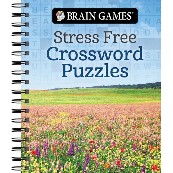 Brain Games Brain Games - Stress Free: Crossword Puzzles, (Spiral-Bound)