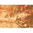 thumbnail image 1 of Ahgly Company Indoor Rectangle Abstract Orange Modern Area Rugs, 8' x 12', 1 of 4