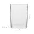 thumbnail image 2 of OULII 1Jgo Soporte De Pared Para Cepillos De Con Vaso Color Surtido Multifuncional Sin Taladro, 2 of 7
