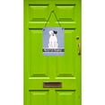 thumbnail image 2 of Carolines Treasures BB5695DS1216 White Boxer Cooper Welcome Wall or Door Hanging Prints, 2 of 2