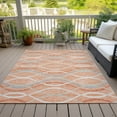 thumbnail image 6 of Addison Rugs Chantille Indoor/Outdoor Transitional Waves Peach Washable Rectangle Rug, 3' x 5', 6 of 6