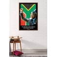 thumbnail image 2 of Nelson Mandela - Real Leader Wall Poster, 22.375" x 34", Framed, 2 of 2